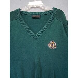 Y2K Izod Club, Men U.S Open Congressional  1997 Green Sweater, Size L